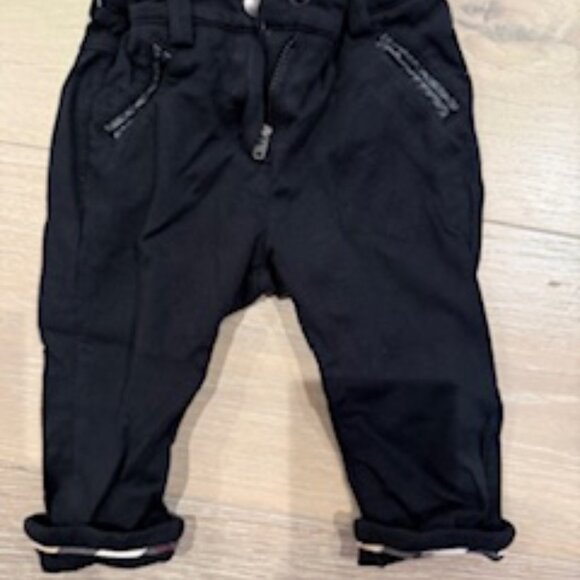 Burberry Baby Pants – 12 Months (Black) - Picture 3 of 9